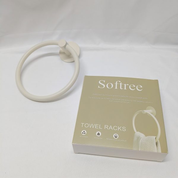 Softree-Towel Racks-Towel Ring/Hand Towel Rack, Plastic Bathroom Hand Towel Holder. - Image 3
