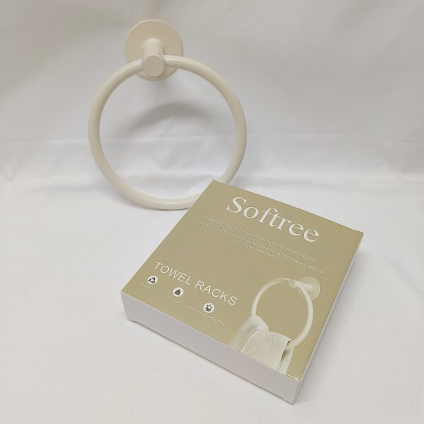 Softree-Towel Racks-Towel Ring/Hand Towel Rack, Plastic Bathroom Hand Towel Holder. - Image 5