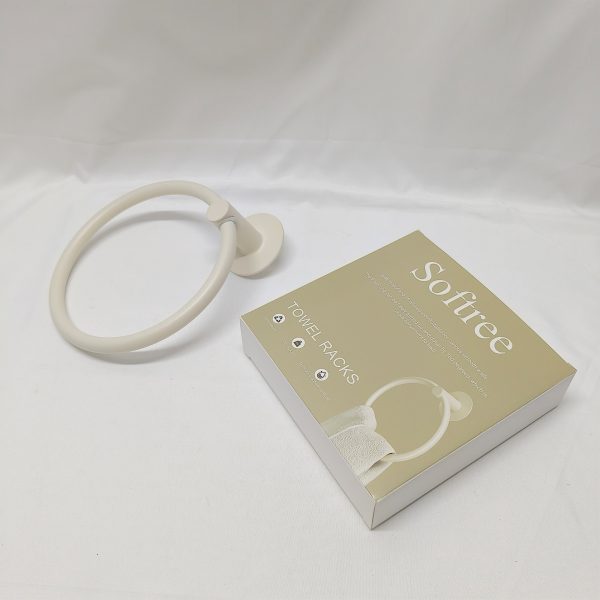 Softree-Towel Racks-Towel Ring/Hand Towel Rack, Plastic Bathroom Hand Towel Holder. - Image 6
