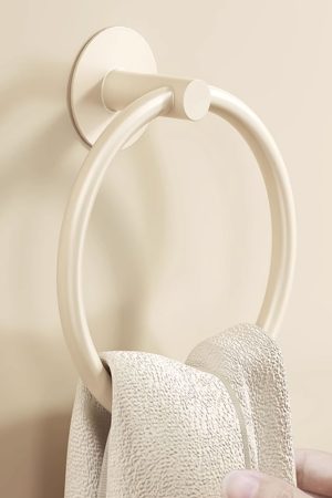 Softree-Towel Racks-Towel Ring/Hand Towel Rack, Plastic Bathroom Hand Towel Holder.